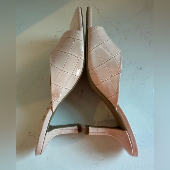 Zara kitten heels in pink sz 7.5 - Picture 4 of 8
